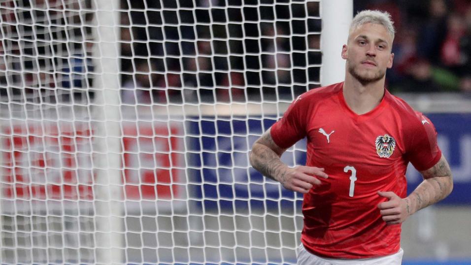 Austria forward Marko Arnautovic
